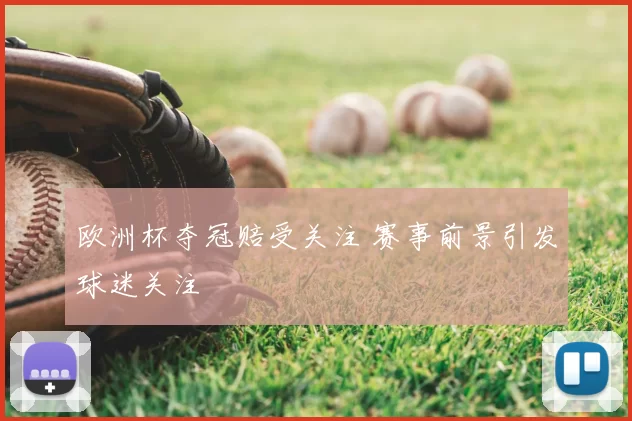 欧洲杯夺冠赔受关注 赛事前景引发球迷关注